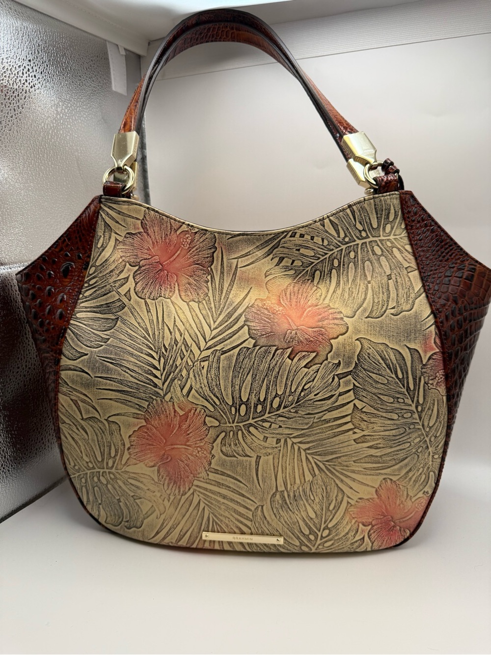 Brahmin Marianna in Pecan Amina